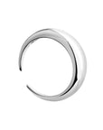 moonlight silver ring, 925 silver ring, rhodium plated, minimal, adjustable, hypoallergenic 